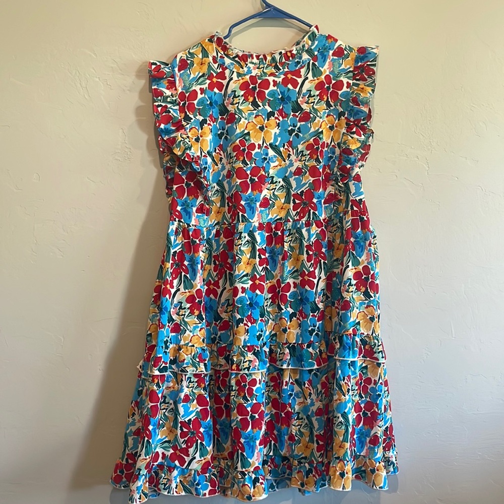 Boutique dress. Sz 1X. Beautiful summer dress
